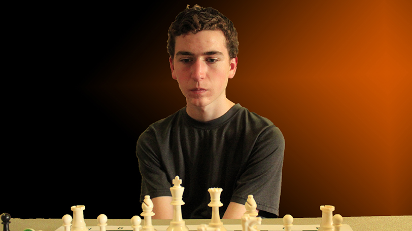 ZACH GRABER IS RANKED IN THE 93RD PERCENTILE OF ALL TEXAS CHESS PLAYERS - PHOTO AND GRAPHICS BY JIM HOLLINGSWORTH